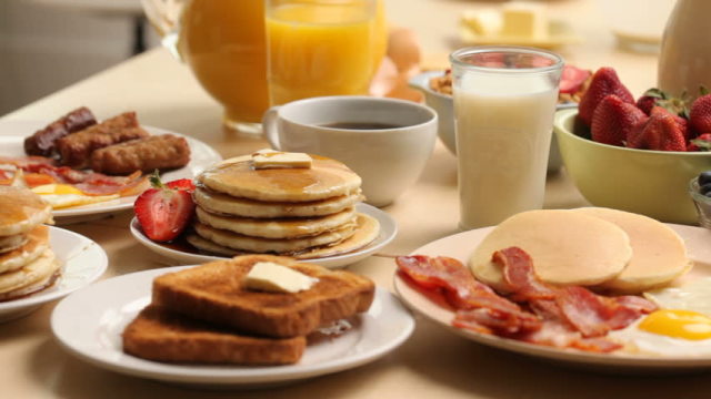 Breakfast (Simple present tense) · English grammar exercise (beginner ...